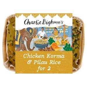 Charlie Bigham's Chicken Korma & Pilau Rice 810g
