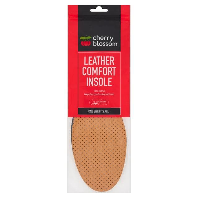 Cherry Blossom Leather Comfort Insole - gallery image 1