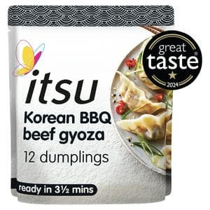 itsu 12 x Korean Bbq Beef Gyoza Dinner Dumplings 240g