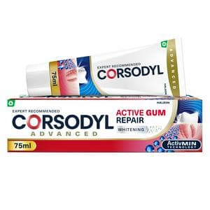 Corsodyl Active Gum Repair Whitening Toothpaste 75ml