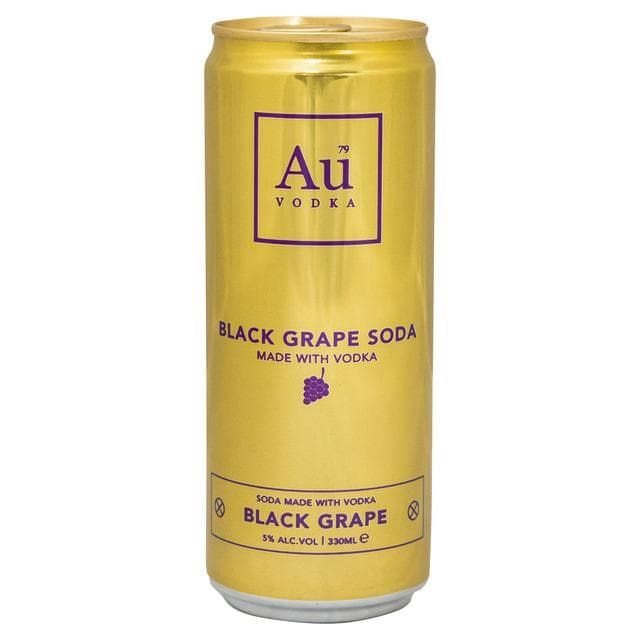 Au Vodka Black Grape Soda 33cl - gallery image 1