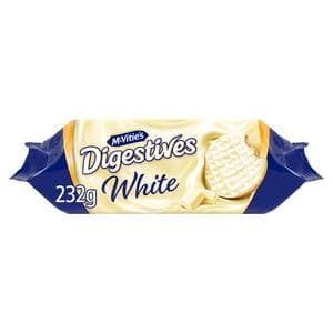 McVitie's White Digestive Biscuits 232g