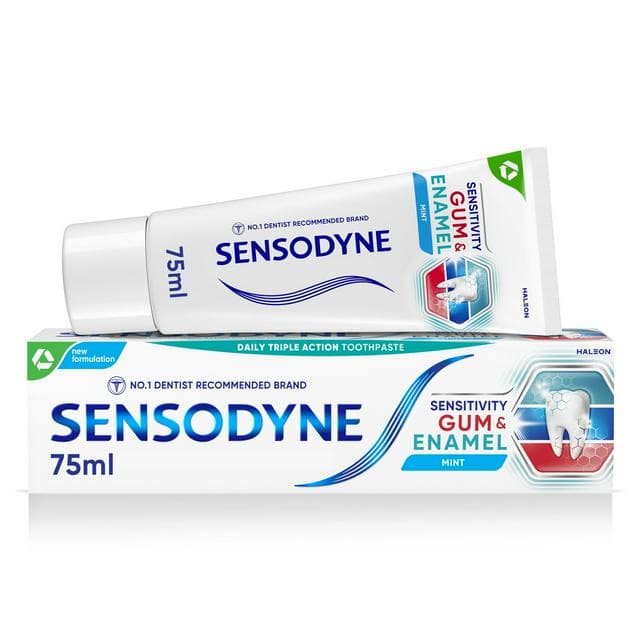 Sensodyne Sensitivity Gum & Enamel Toothpaste 75ml - gallery image 1