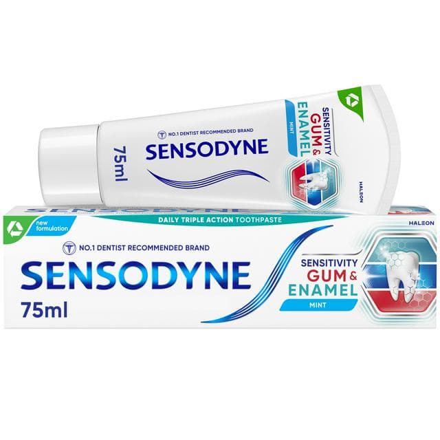 Sensodyne Sensitivity Gum & Enamel Toothpaste 75ml - gallery image 1