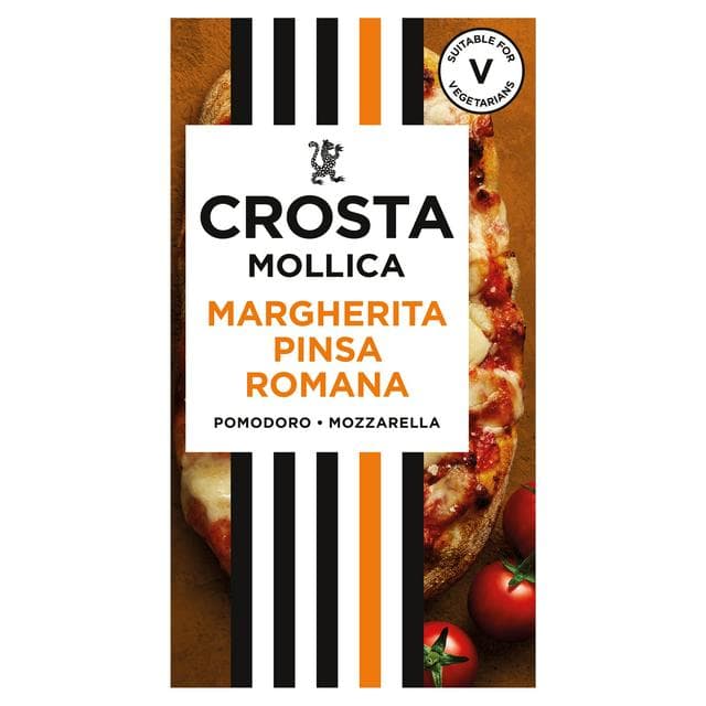 Crosta & Mollica Pinsa Roman Pizza Tomato & Mozzarella 154g - gallery image 1