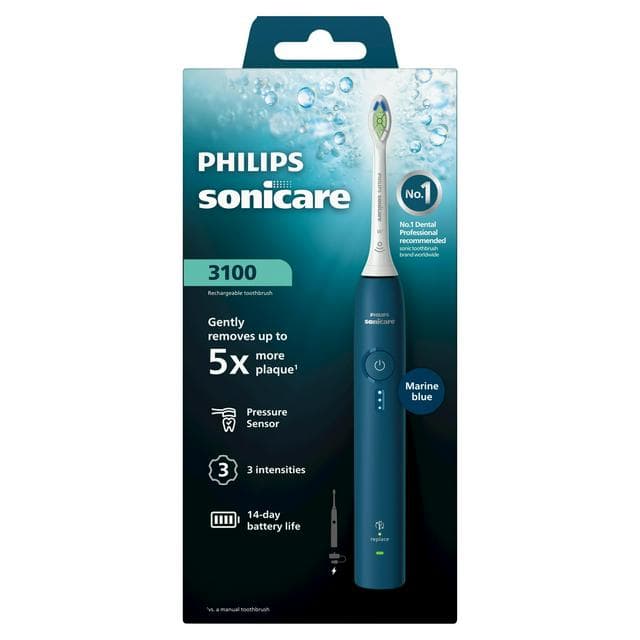 Philips Sonicare Series 3100 Marine Blue Electric Toothbrush - gallery image 1