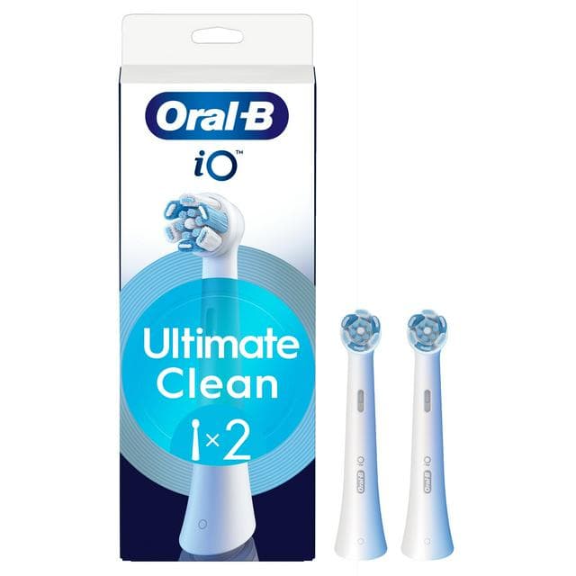 Oral-B iO Ultimate Clean Replacement Brush Heads x2 - gallery image 1
