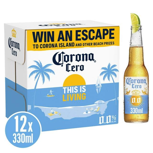 Corona Cero 0.0% Alcohol Free Beer 12 x 330ml - gallery image 1