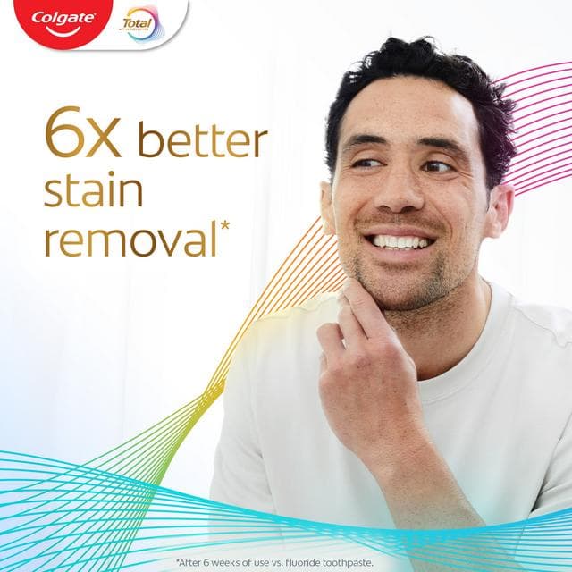 Colgate Total Active Prevention + Advanced Teeth Whitening Toothpaste 75ml - gallery image 5