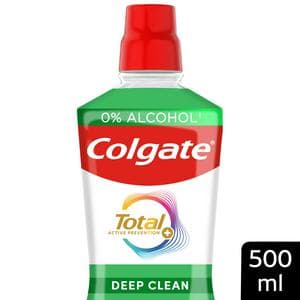 Colgate Total Advanced Deep Clean Mouthwash Alcohol Free 500ml