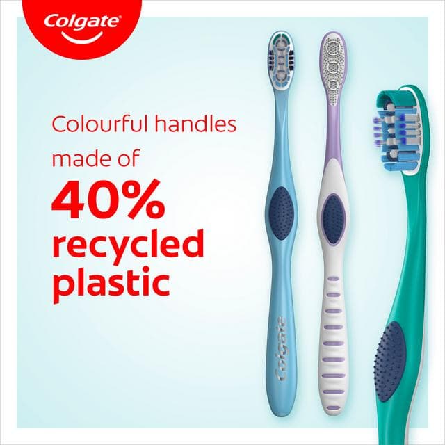 Colgate 360 Deep Clean Soft Toothbrush x4 - gallery image 5