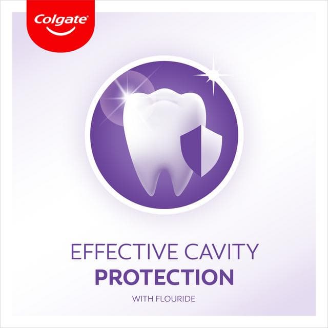 Colgate Max White Purple Reveal Mouthwash Alcohol Free 500ml - gallery image 6