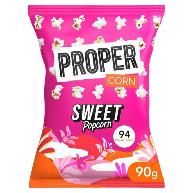 Proper Corn Sweet Popcorn 90g - gallery image 1