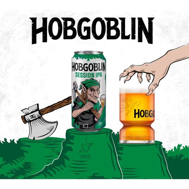 Hobgoblin Session IPA Ale Beer Can 4x440ml - gallery image 2