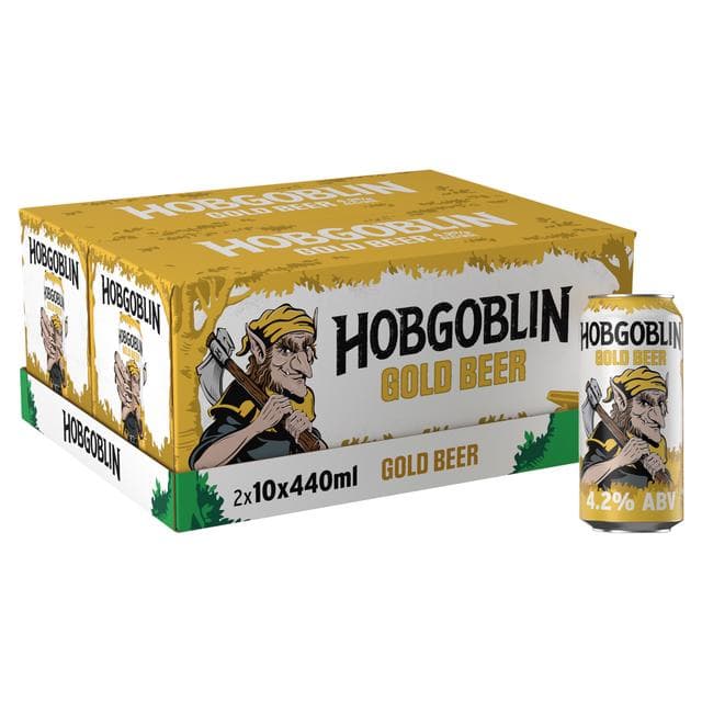 Hobgoblin Gold Beer x10 440ml - gallery image 3