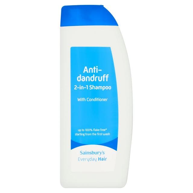 Sainsbury's Anti Dandruff 2 In 1 Shampoo 500ml - gallery image 1