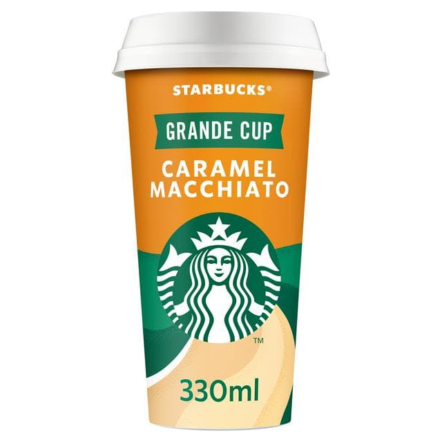 Starbucks Grande Caramel Macchiato Iced Coffee 330ml - gallery image 1