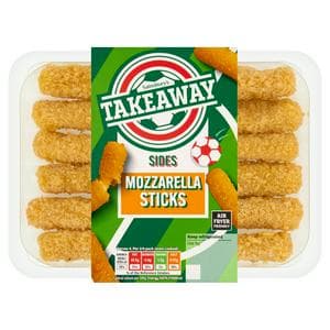 Sainsbury's Takeaway Mozzarella Sticks Sides 240g
