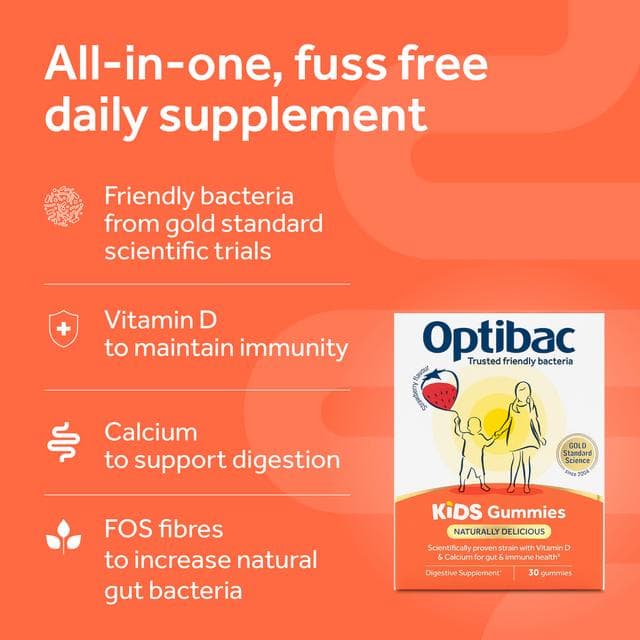 Optibac Probiotics 30 x Kids Gummies - gallery image 3