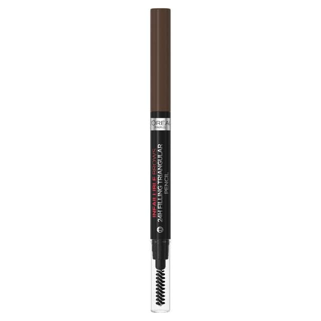 L'Oréal Paris Infallible 24H Brow Filling Triangular Pencil 3.0 Brunette - gallery image 1