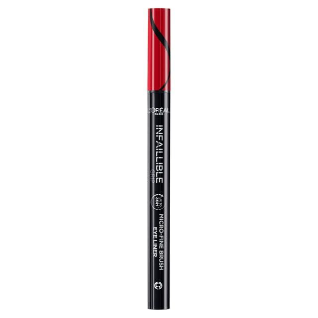 L'Oreal Paris Infallible Grip Micro Fine 0.01mm 36H Eyeliner Obsidian Black - gallery image 1