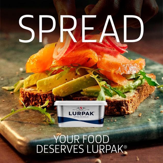 Lurpak Slightly Salted Spreadable Blend of Butter & Rapeseed Oil 400g - gallery image 4