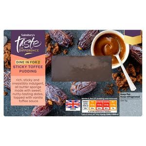 Sainsbury's Sticky Toffee Pudding, Taste the Difference 200g