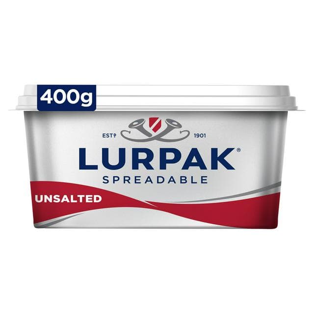 Lurpak Unsalted Spreadable Blend of Butter & Rapeseed Oil 400g - gallery image 1