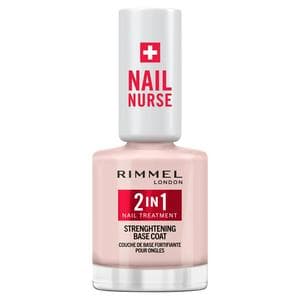 Rimmel London Nail Care 2 In 1 Base Coat & Strengthener