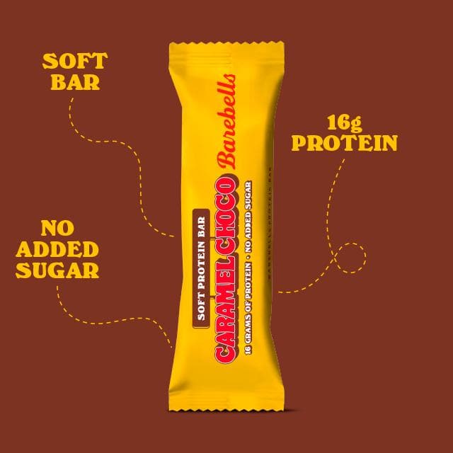 Barebells Caramel Choco Soft Protein Bar 55g - gallery image 4