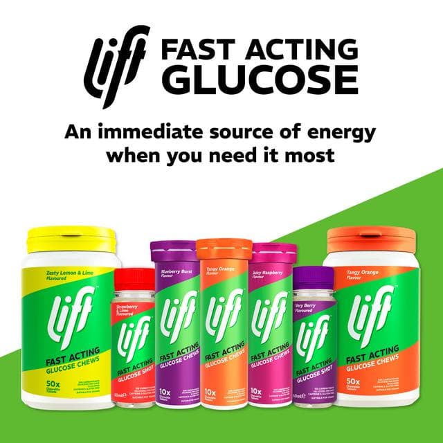 Lift Tangy Orange Fast Acting Glucose Chews x10 40g - gallery image 5