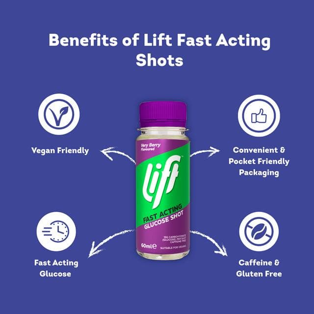 Lift Glucose Juice Very Berry Shot 60ml - gallery image 2