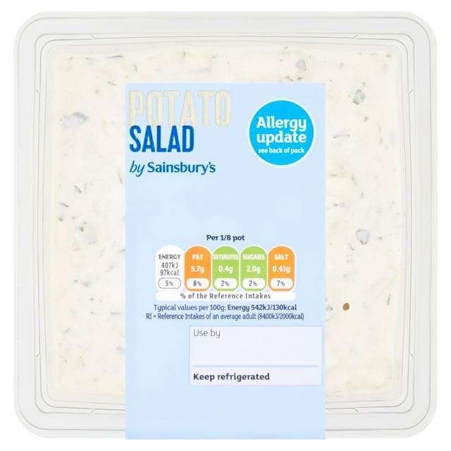 Sainsbury's 600g Rich Potato Salad - gallery image 1