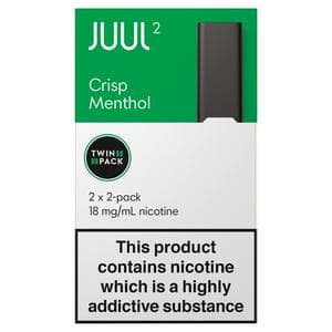 Juul2 4 Pod Crisp Menthol 18mg