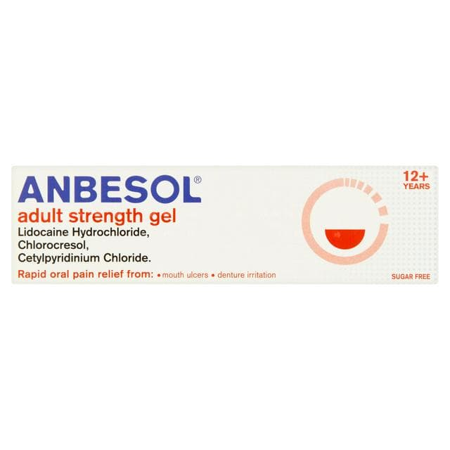 Anbesol Adult Strength Gel 10g - gallery image 1
