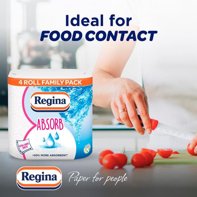 Regina Absorb Kitchen Towel Rolls x4 - gallery image 3