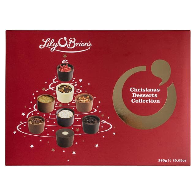 Lily O'Brien's 285g Christmas Desserts Collection Box - gallery image 1