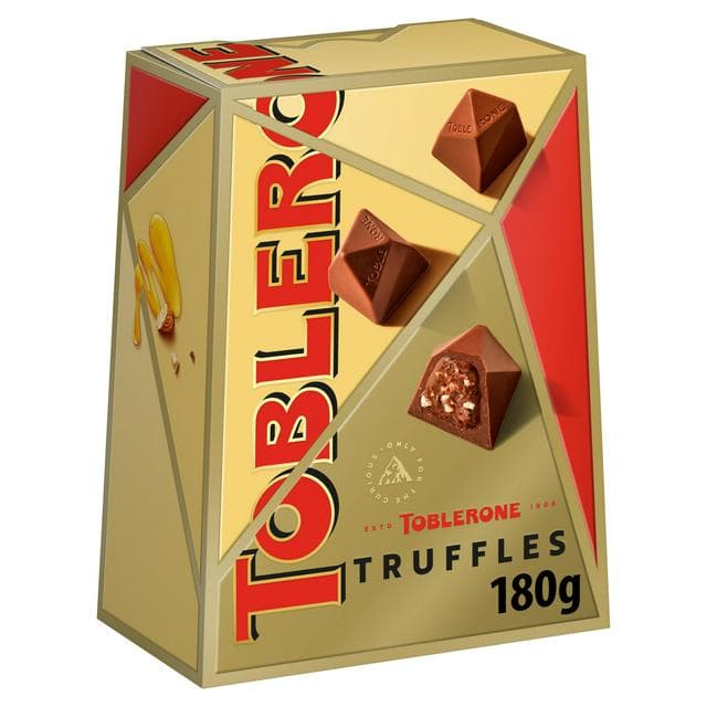 Toblerone 180g Truffles milk Chocolate Gifting Box - gallery image 1