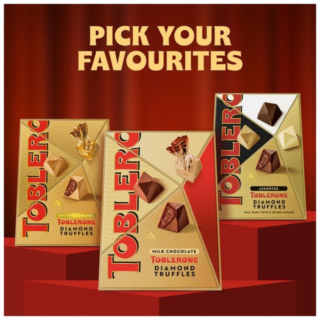 Toblerone 180g Truffles milk Chocolate Gifting Box - gallery image 6