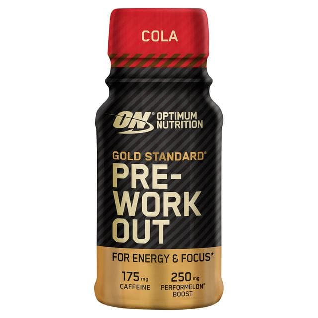 Optimum Nutrition Gold Standard Pre Workout Energy Shot Cola Flavour single serve 60ml - gallery image 1