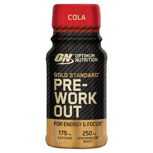 Optimum Nutrition Gold Standard Pre Workout Energy Shot Cola Flavour single serve 60ml