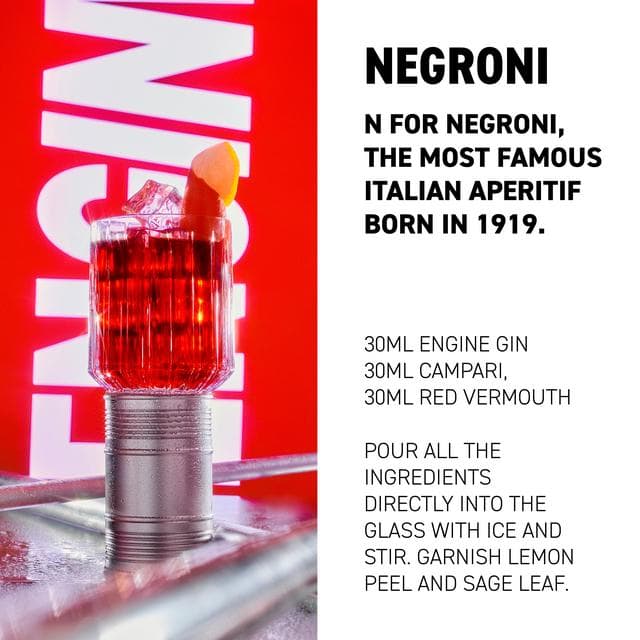 Engine Italian Organic Gin 70cl - gallery image 6