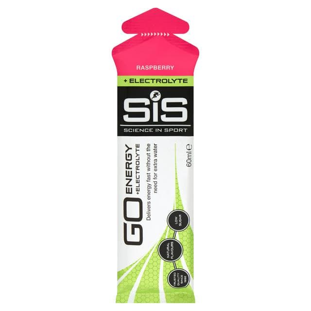 Sis Go Energy + Electrolyte Raspberry Gel 60ml - gallery image 1