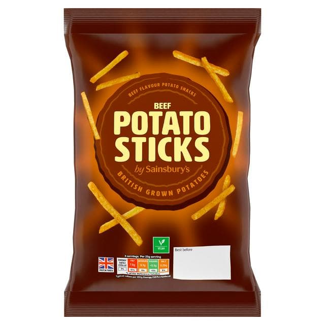 Sainsbury's Beef Potato Sticks 150g - gallery image 1