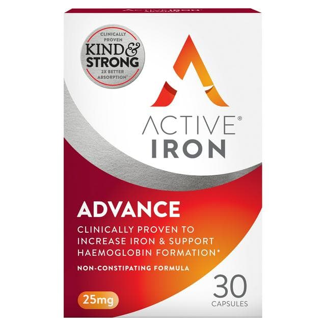 Active Iron Advance Daily Capsules x30 25mg - gallery image 1