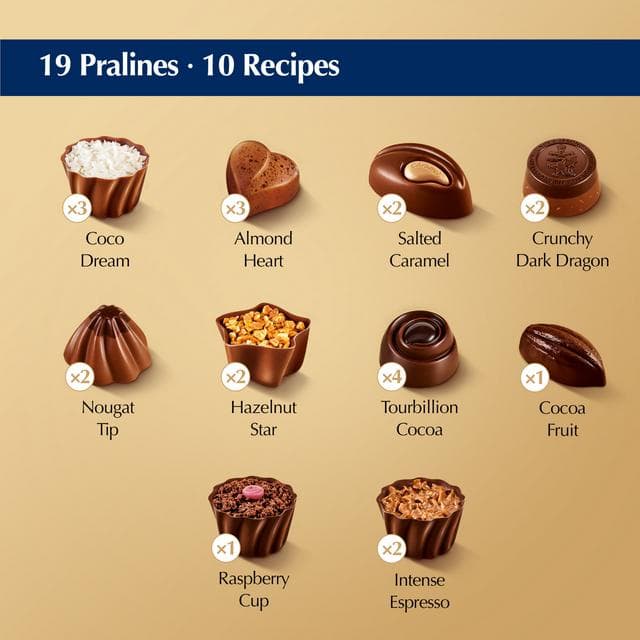 Lindt Swiss Luxury Chocolate Selection 193g - gallery image 3