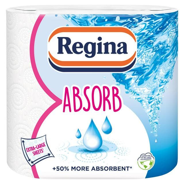 Regina Absorb Kitchen Towel Rolls x2 - gallery image 1