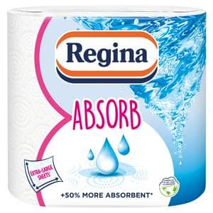 Regina Absorb Kitchen Towel Rolls x2