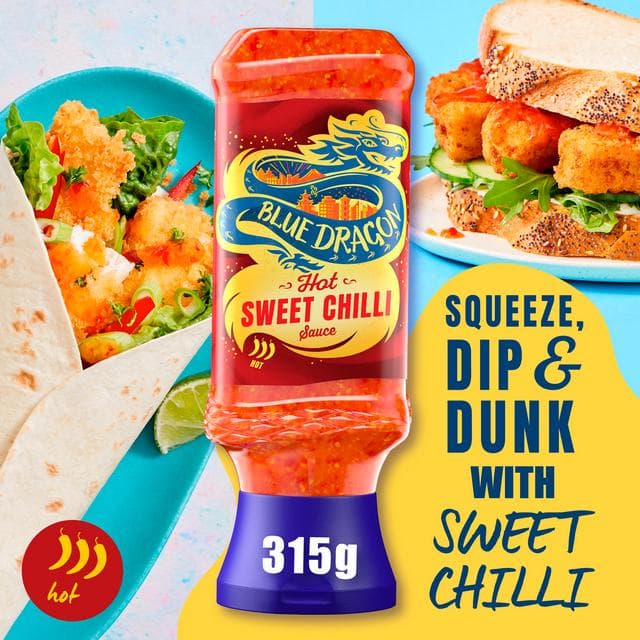 Blue Dragon Hot Sweet Chilli Dipping Sauce 315g - gallery image 2