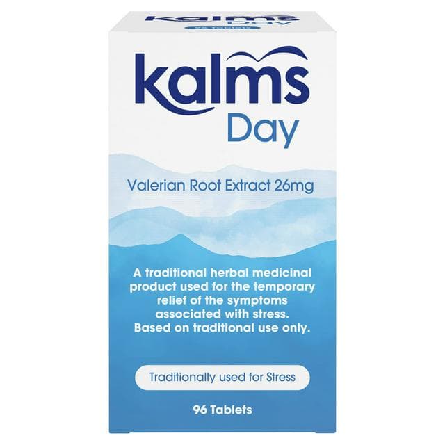 Kalms Day Valerian Root Extract Tablets x96 26mg - gallery image 1